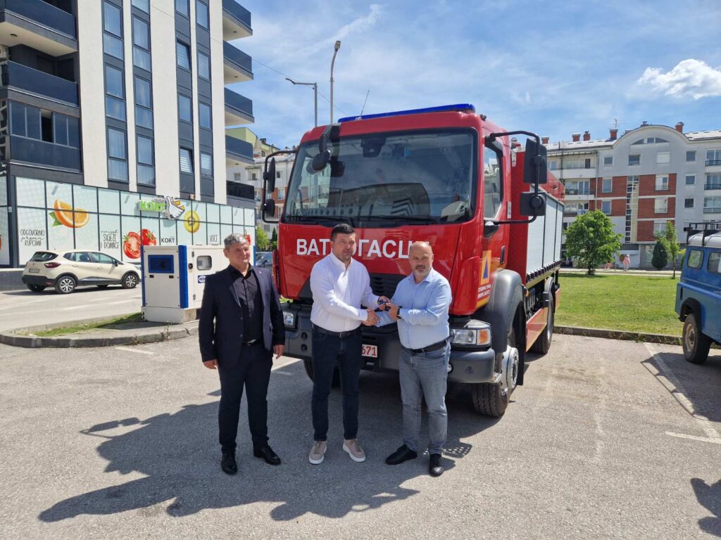 Vatrogasna jedinica dobila novo vozilo vrijedno 500.000 KM